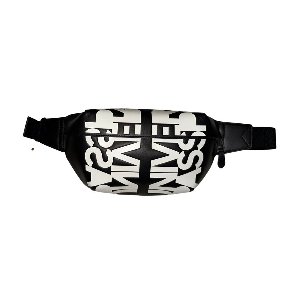 BURBERRY Sonny Belt Bag Smooth Leather Universal Passport Print